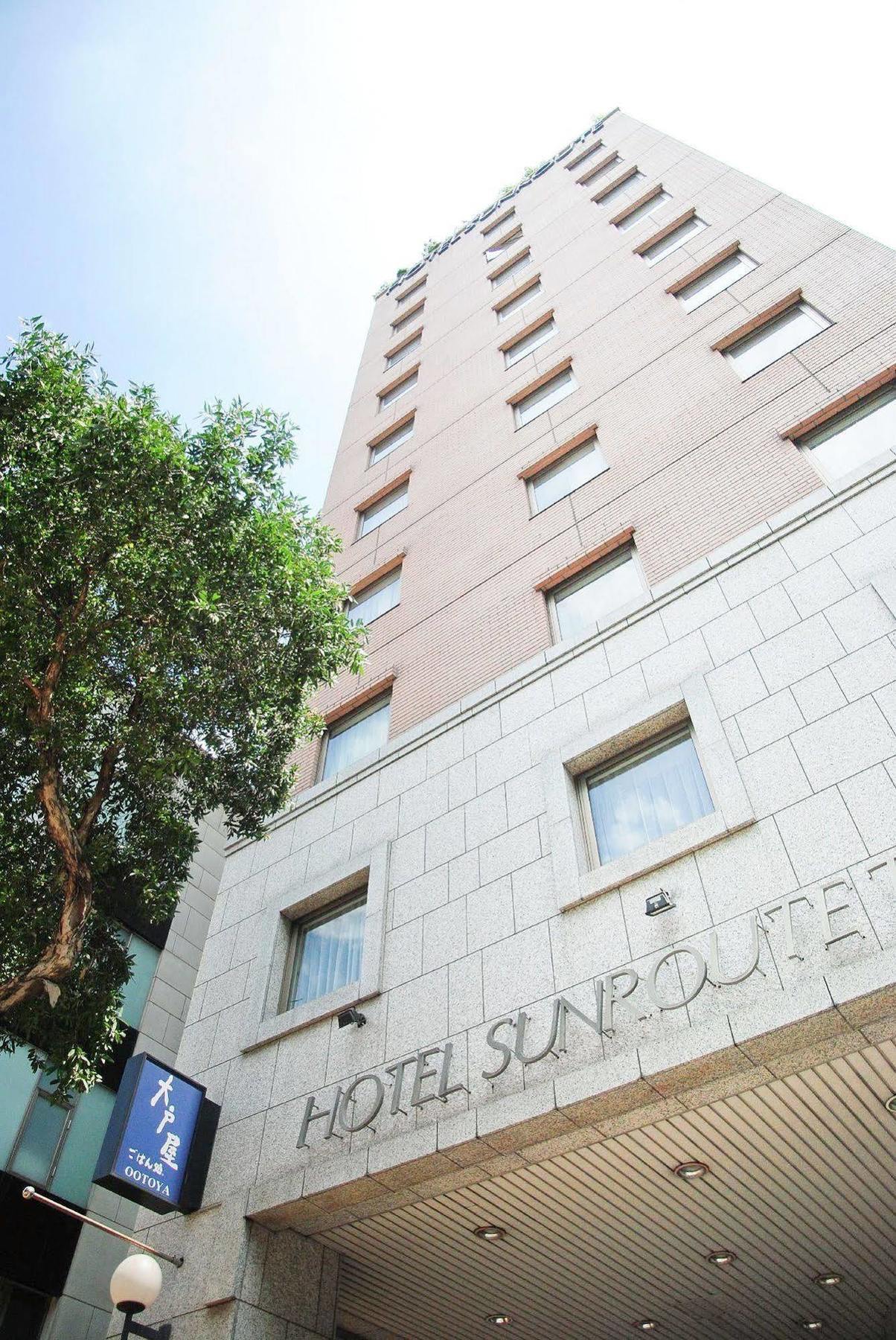 Hotel Sunroute Taipeh Exterior foto
